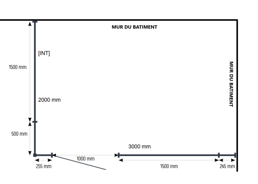 Plan 2D de la configuration PEC2602-47-A