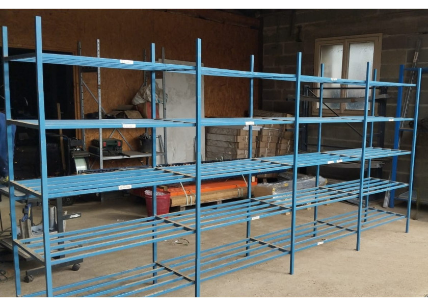 Rayonnage PROTUB 4 travées