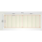 Plan de plateforme 25,5 m² (non contractuel)