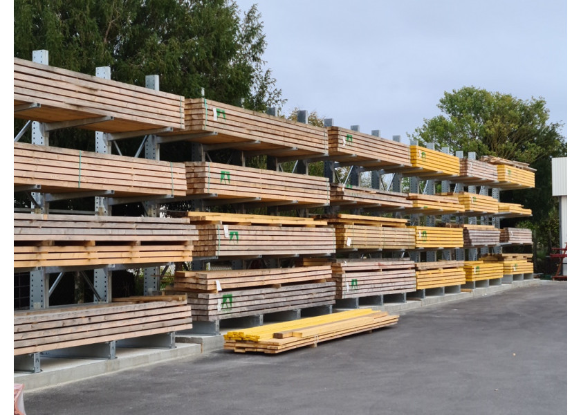 Arrivage cantilever finition galvanisée