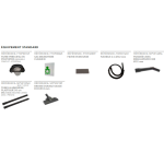Equipement standard Aspirateur MP 1/8