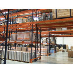 Rayonnage à palettes d'occasion MECALUX