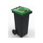 Bac roulant sélectif 120 L VERRE