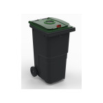 Bac roulant sélectif 240 L Verre