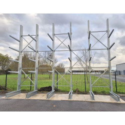 Cantilever simple face SF8 Galvanisé