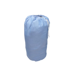 Sac à linge uni bleu...