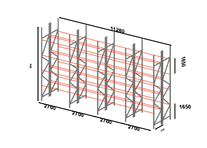 Rayonnage à palettes EPSIRACK