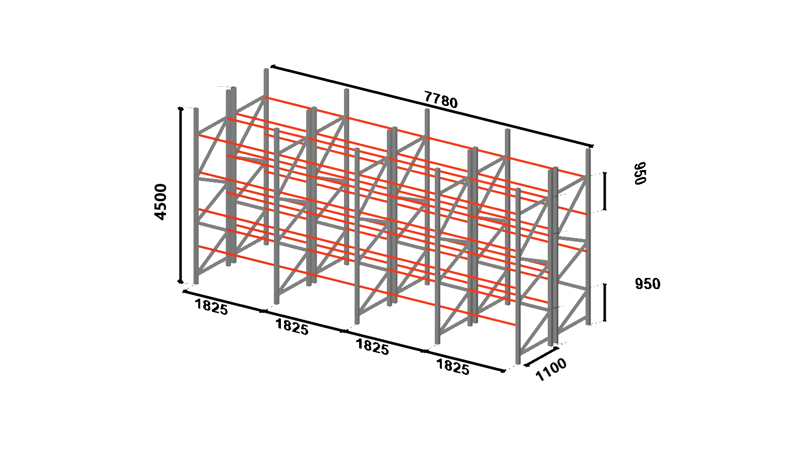Rack à palettes EPSIRACK