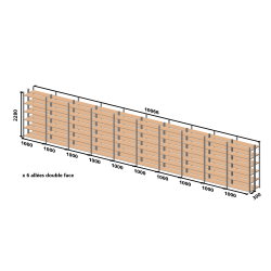 Rayonnage léger EPSILINE