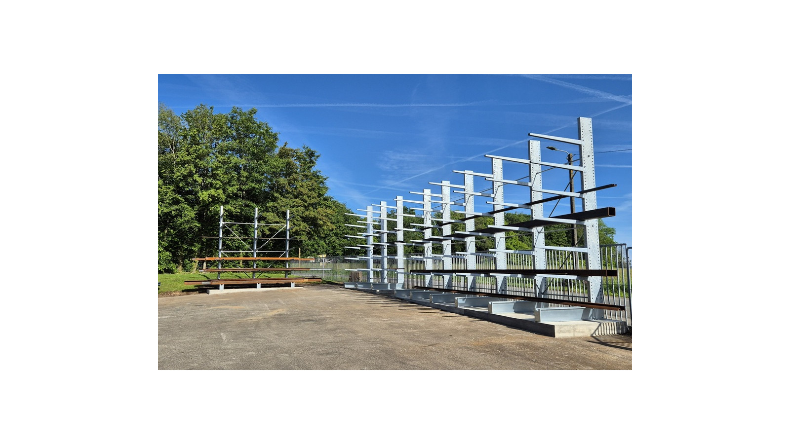 Rayonnage cantilever pour vos entrepôts et chantiers