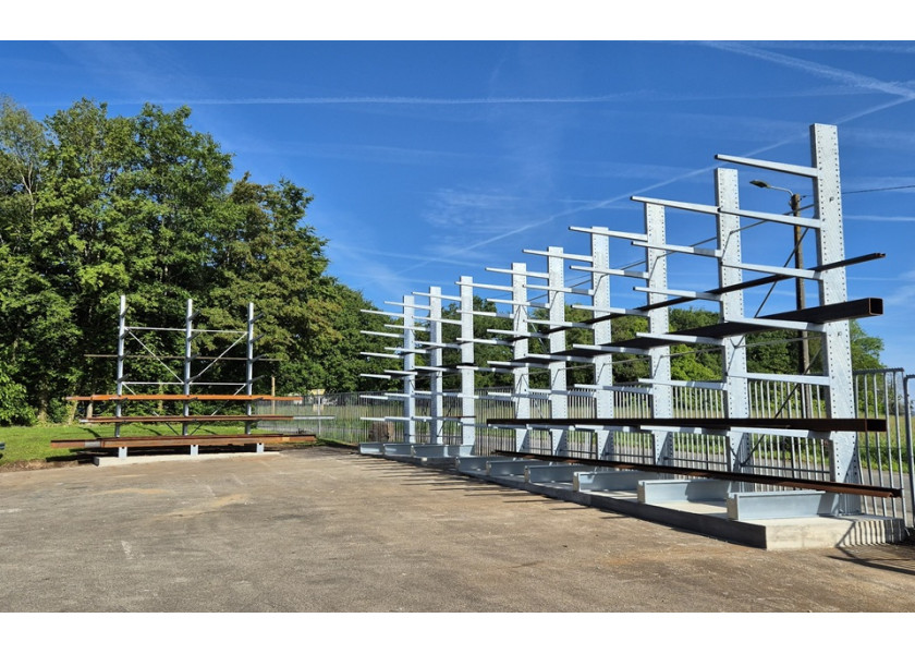 Rayonnage cantilever pour vos entrepôts et chantiers