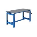 Établi SI de soudage plateau acier 8mm réglable par manivelle