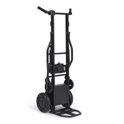 Ce diable chariot motorisé facilite le transport de charges jusqu'à 160 kg tout en réduisant les efforts de manutention.