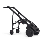 Diable chariot motorisé avec tablette repliable pour le transport de charges jusqu'à 160 kg.