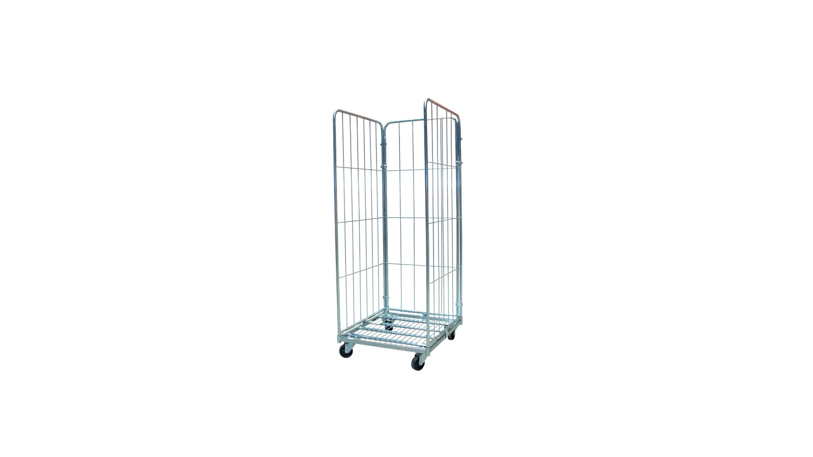 Rolls acier zingué, 3 ridelles 400 kg