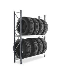 Rayonnage pour pneus et jantes : solutions de stockage neuves et d’occasion pour garages, ateliers et professionnels en France