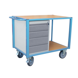 Servante d'atelier équipée 1 bloc tiroirs 500 kg