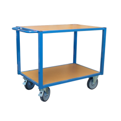 Servante d'atelier 2 plateaux 1060 x 680 mm 500 kg