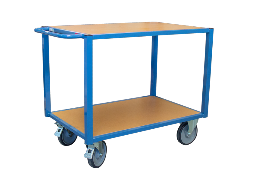 Servante d'atelier 2 plateaux 1060 x 680 mm 500 kg