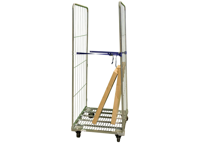 Rolls acier zingué, 2 ridelles avec sangle 400 kg