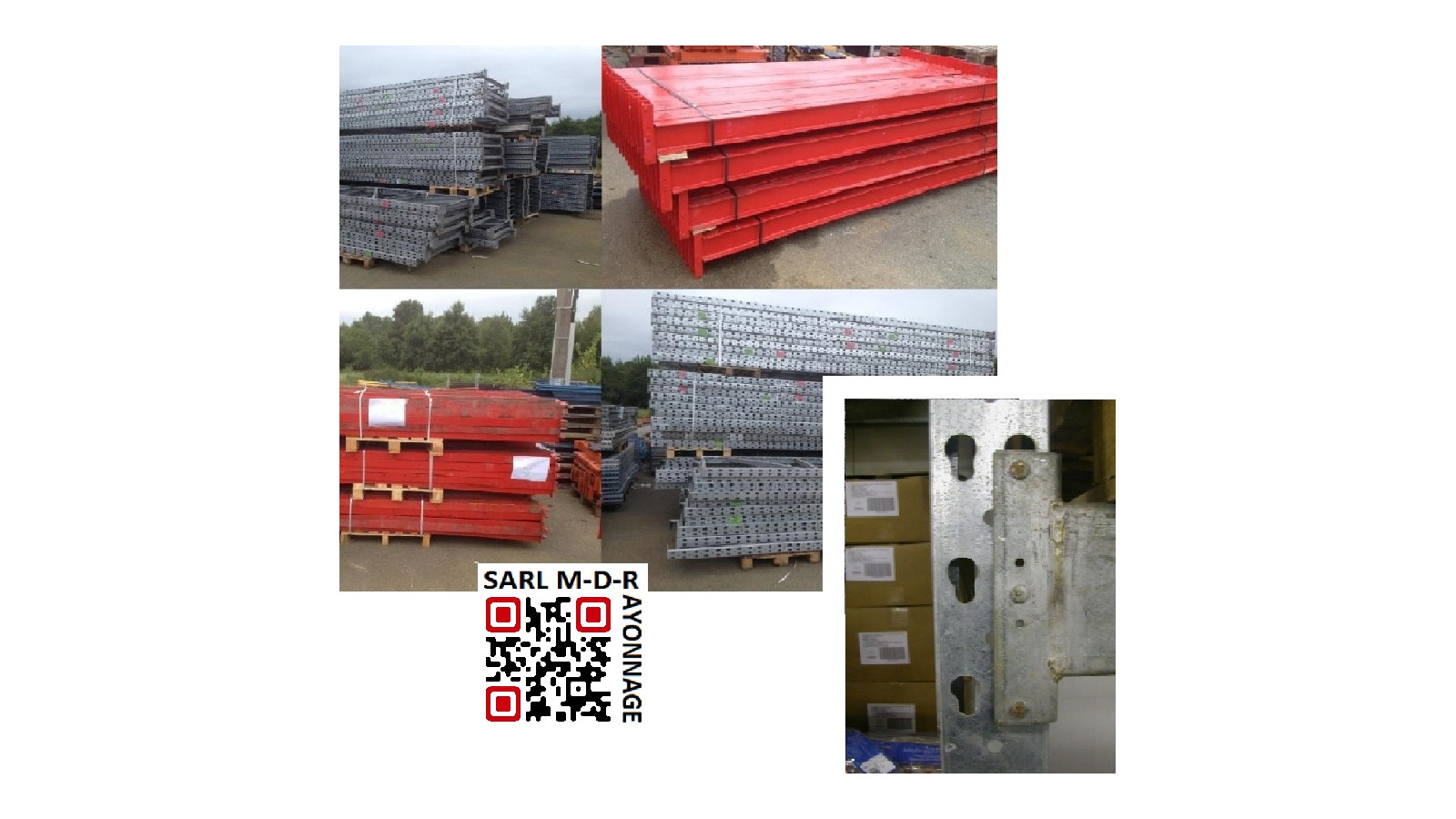 Rack de stockage d'occasion MAVIL Prof. 995 mm