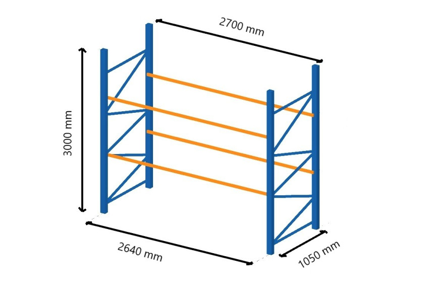 Plan référence OC/RAP/314 racks d'occasion ALSER