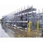 Cantilever double face DF3 galvanisé. Le cantilever double face maximise chaque mètre linéaire disponible.