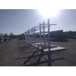 Cantilever double face galvanisé. Une solution conçue pour les environnements industriels exigeants.