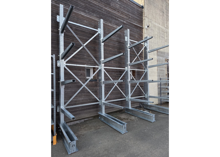Cantilever simple face SF17 Galvanisé
