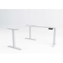 Piètement assis debout d'angle électrique T-STAND-90