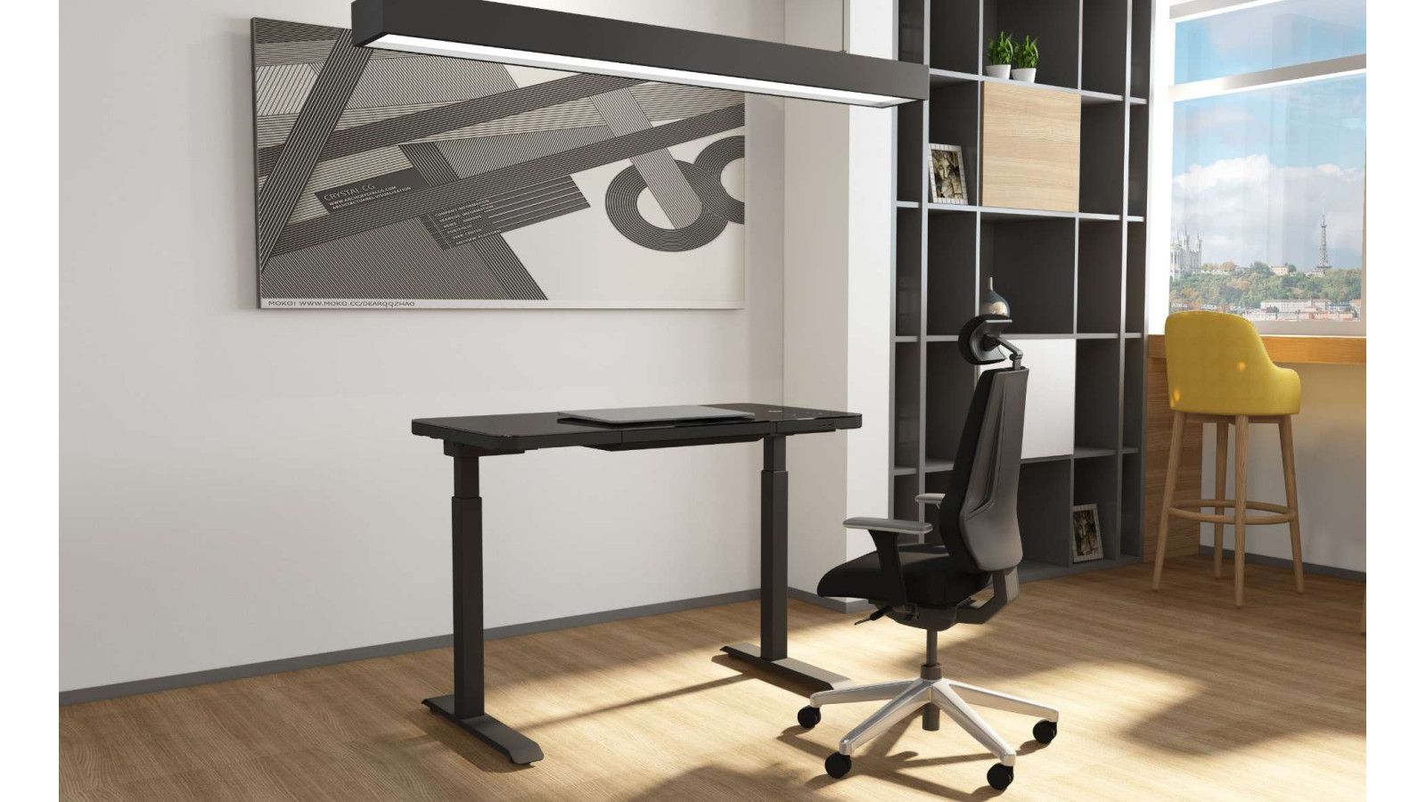 Bureau assis debout électrique HOME-STAND
