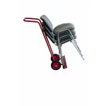 Chariot porte chaises empilables 150 kg