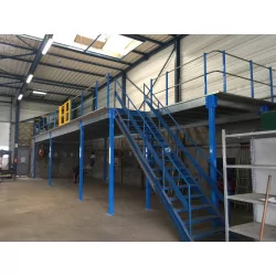 Plateforme de stockage 16 m² - C.U.R. 350 kg/m²
