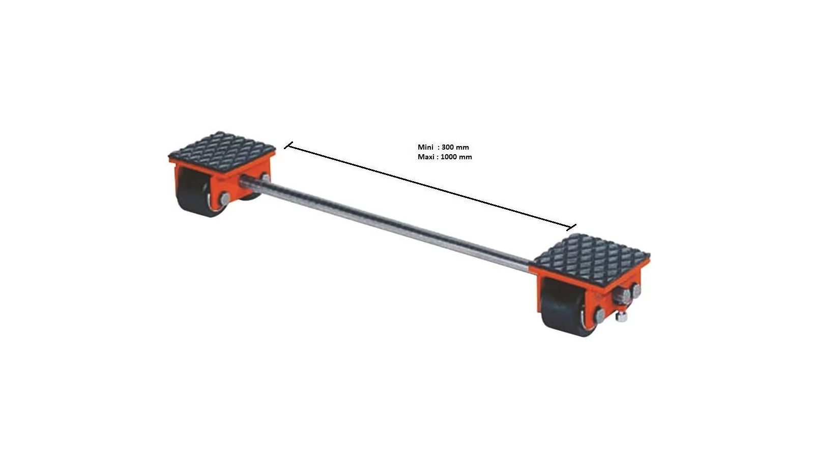 Rouleur fixe 4000 kg