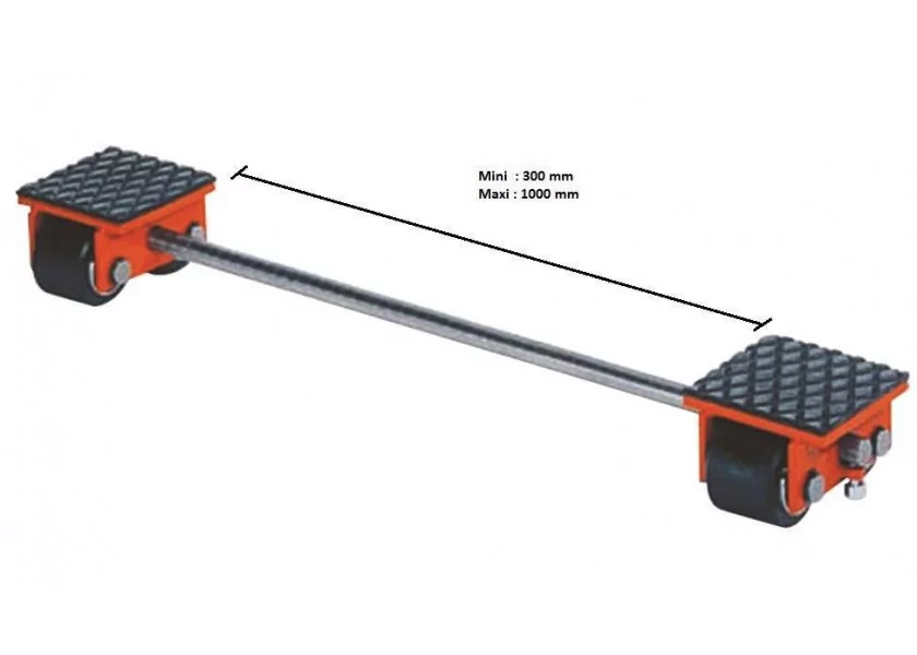 Rouleur fixe 4000 kg