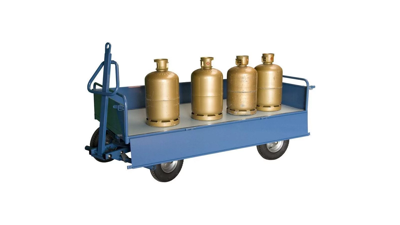 Remorque industrielle tractable 2000 x 1000 mm 1000 kg Remorque industrielle tractable 2000 x 1000 mm 1000 kg