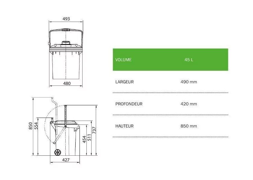 MODULOBAC 10 Litres