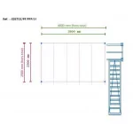 Plate-forme industrielle de 10 m² - 350 kg/m²
