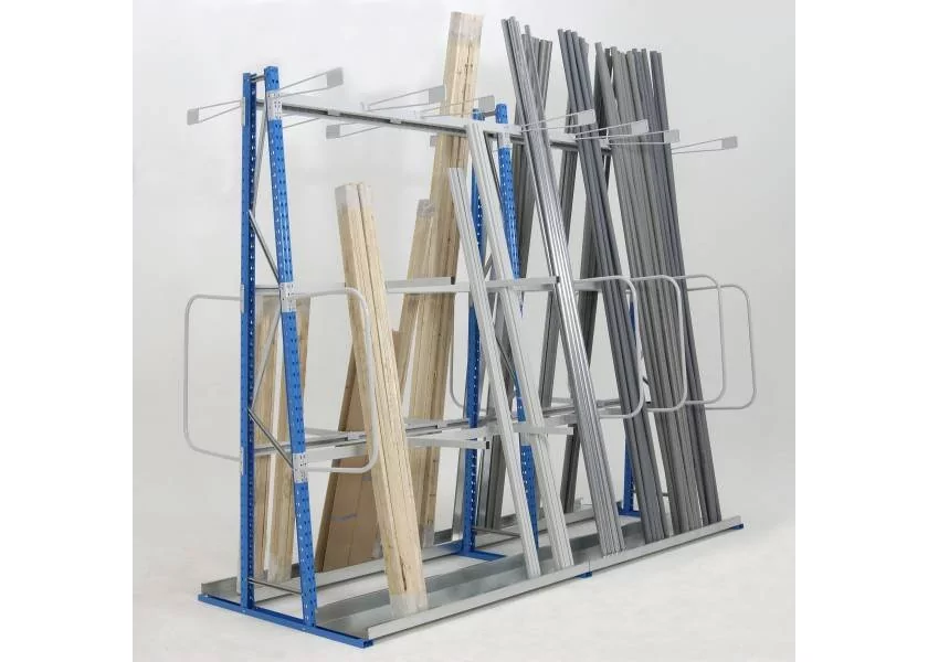 Rayonnage stockage vertical de charges longues