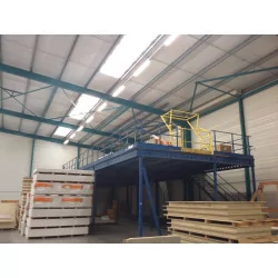 Plate-forme de 78 m² - C.U.R. 350 kg/m²