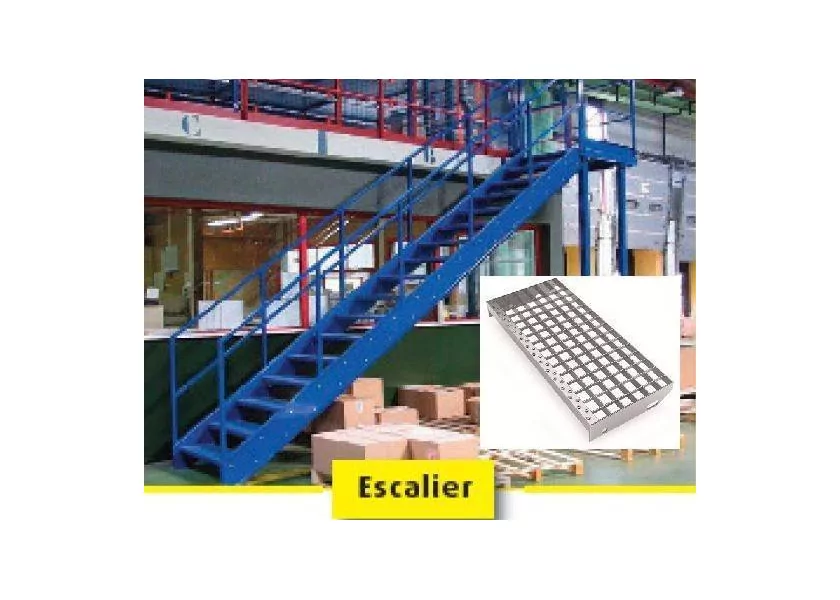 Escalier mécano-soudé