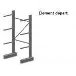 Cantilever simple face pour charges légères