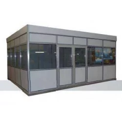 Cabine 5219 x 5219 mm ossature aluminium