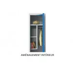 Vestiaire scolaire 1 colonne