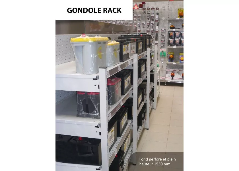 Gondole rack - SR Evolutif®