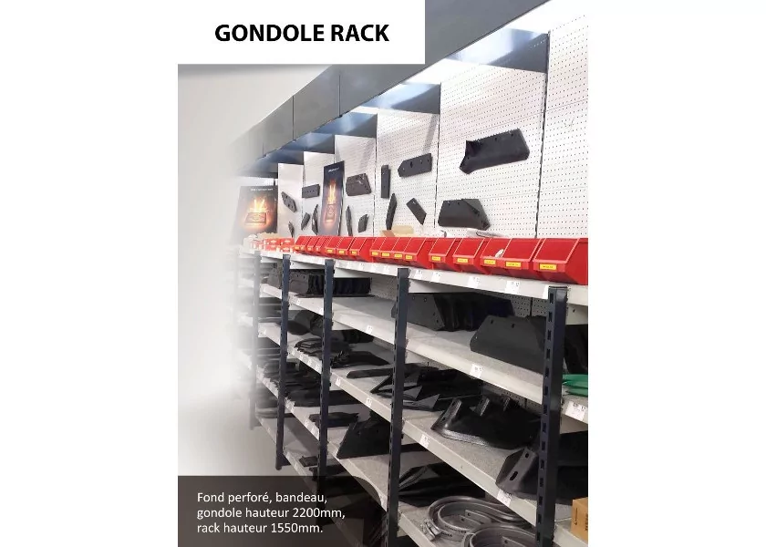 Gondole rack - SR Evolutif®