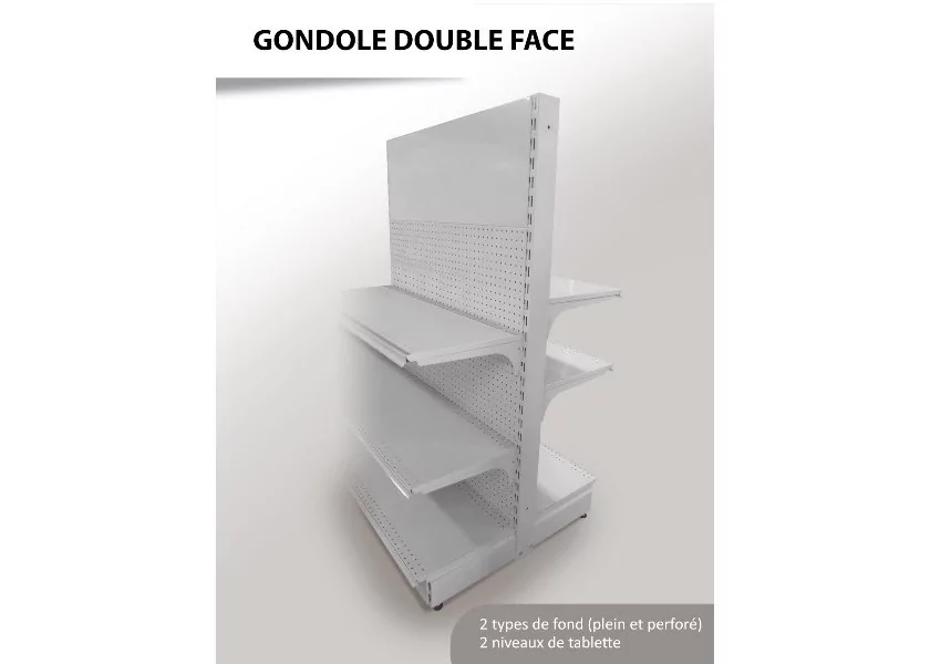 Gondole double face - SR Evolutif®