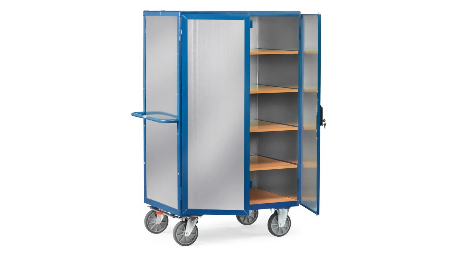 Chariots fermés 750 kg avec habillage tôle Chariots fermés 750 kg avec habillage tôle