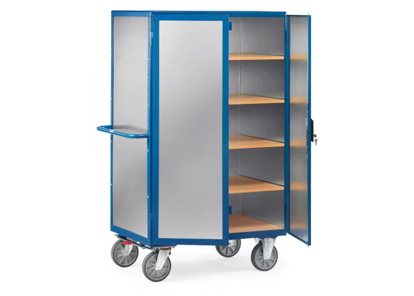 Chariots fermés 750 kg avec habillage tôle