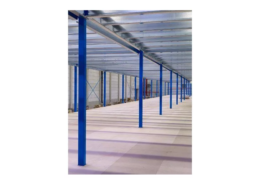 Plate-forme de 18 m² - C.U.R. 250 kg/m²